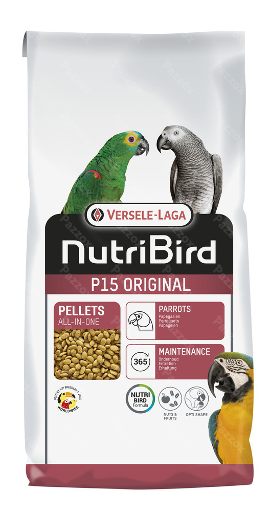 Nutribird P15 Original 10kg Aliment D'entretien Pour Perroquets Monocouleur
