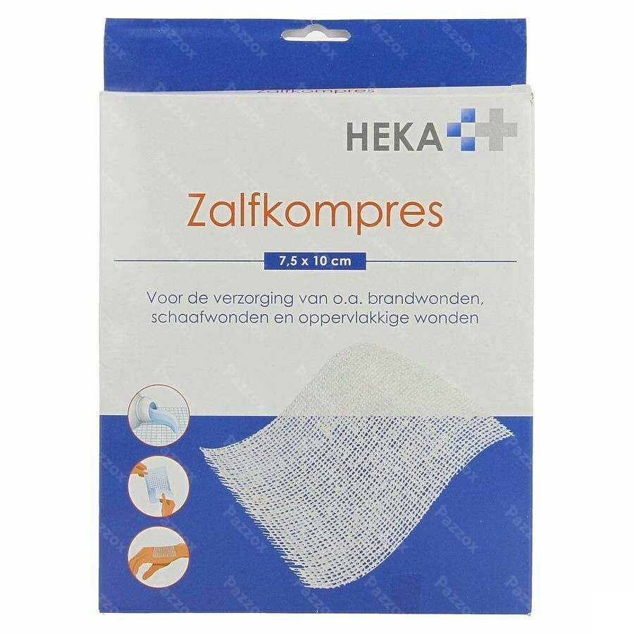 Hekapres Compresse Grasse 7,5x10cm 6