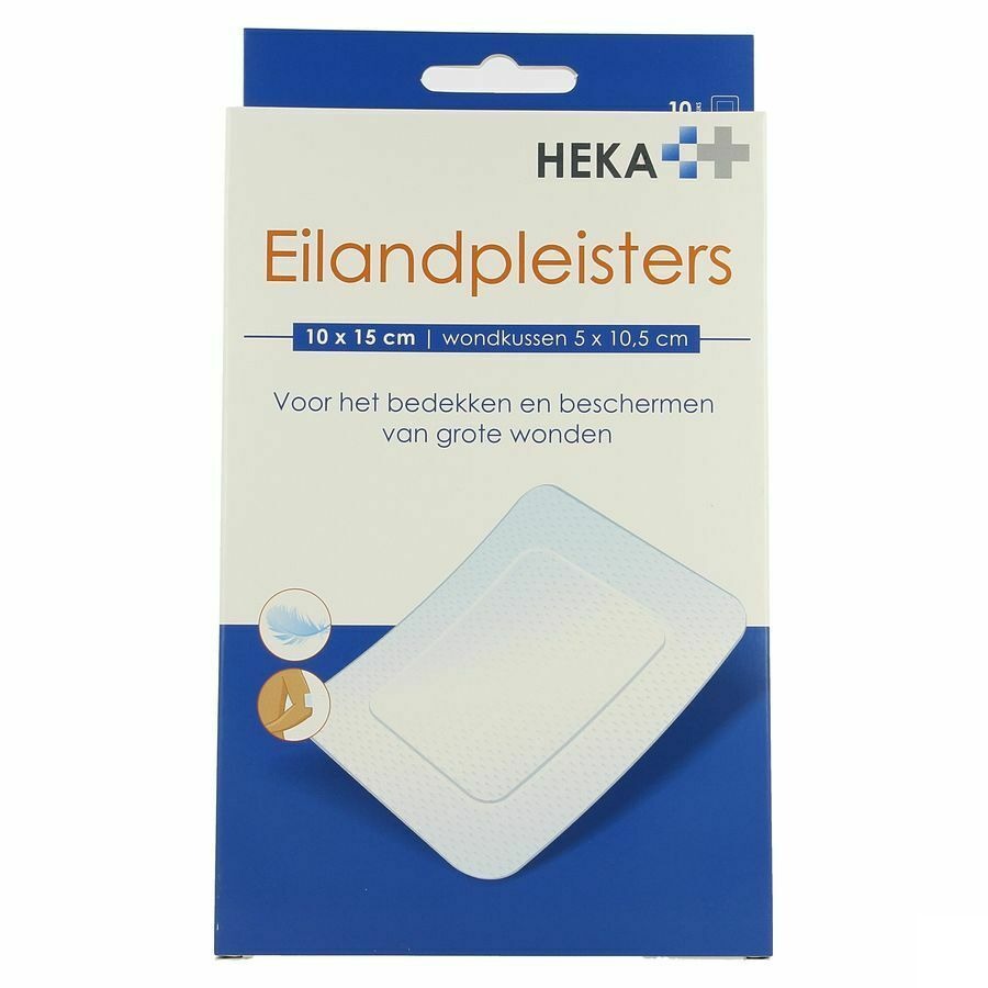 Heka Zom Rebord 10x15cm Sterile 10