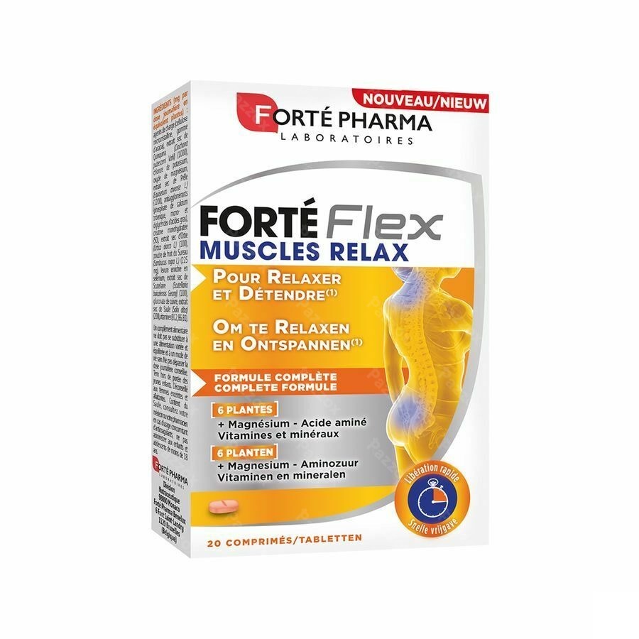 Forté Pharma Forte Flex Muscles Relax 20 Comprimés