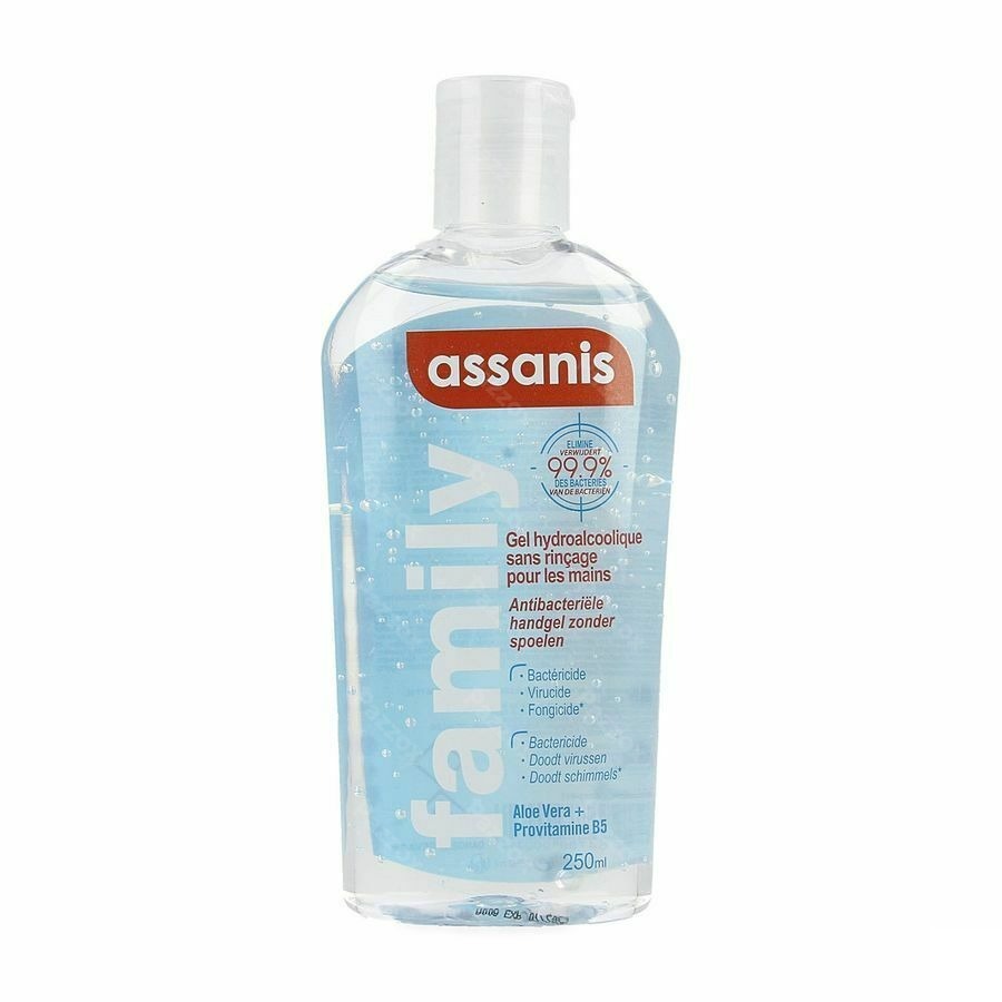 Assanis Gel Hydroalcoolique Flip Top 250ml
