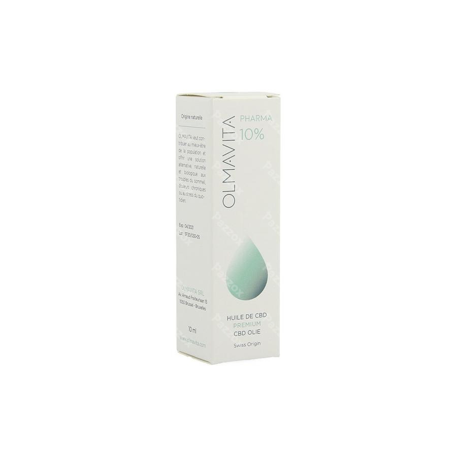 Olmavita Pharma 10% Huile de CBD Premium 10ml