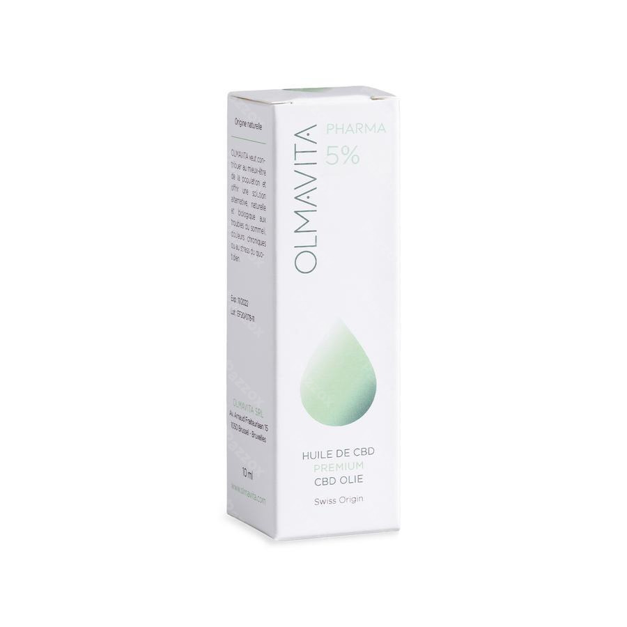 Olmavita Pharma 5% Huile de CBD Premium 10ml