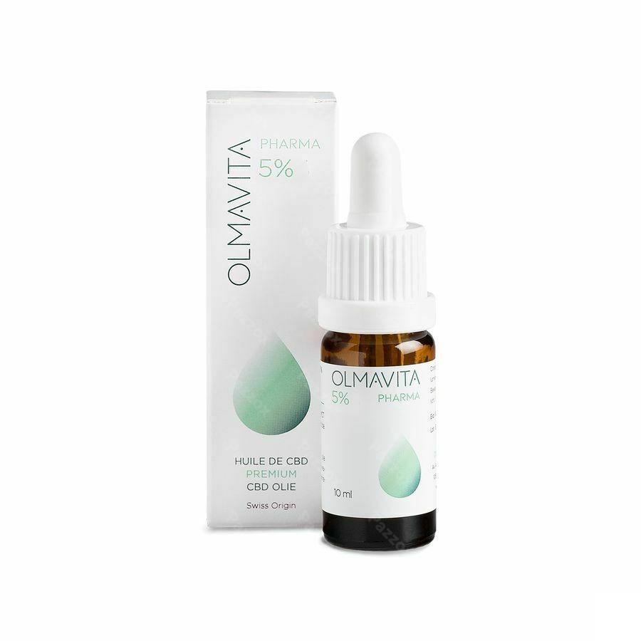 Olmavita Pharma 5% Huile de CBD Premium 10ml