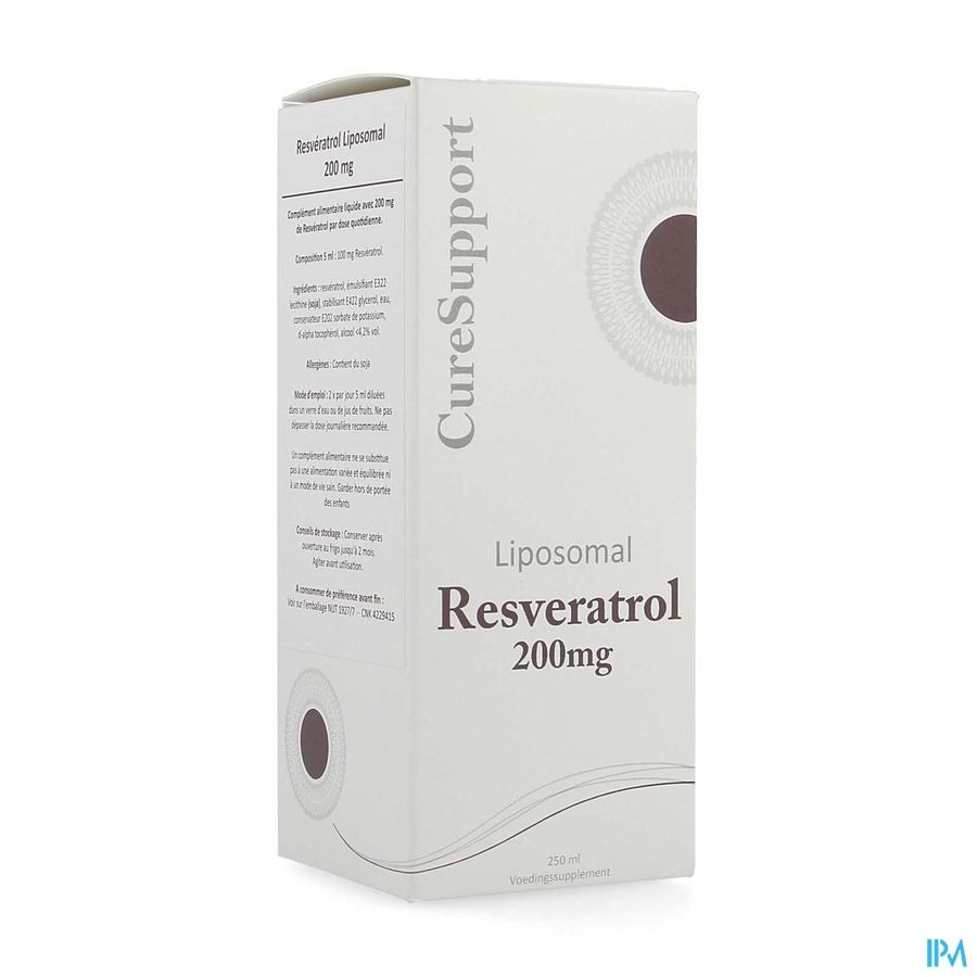 Curesupport Liposomal Resveratrol 200mg 250ml