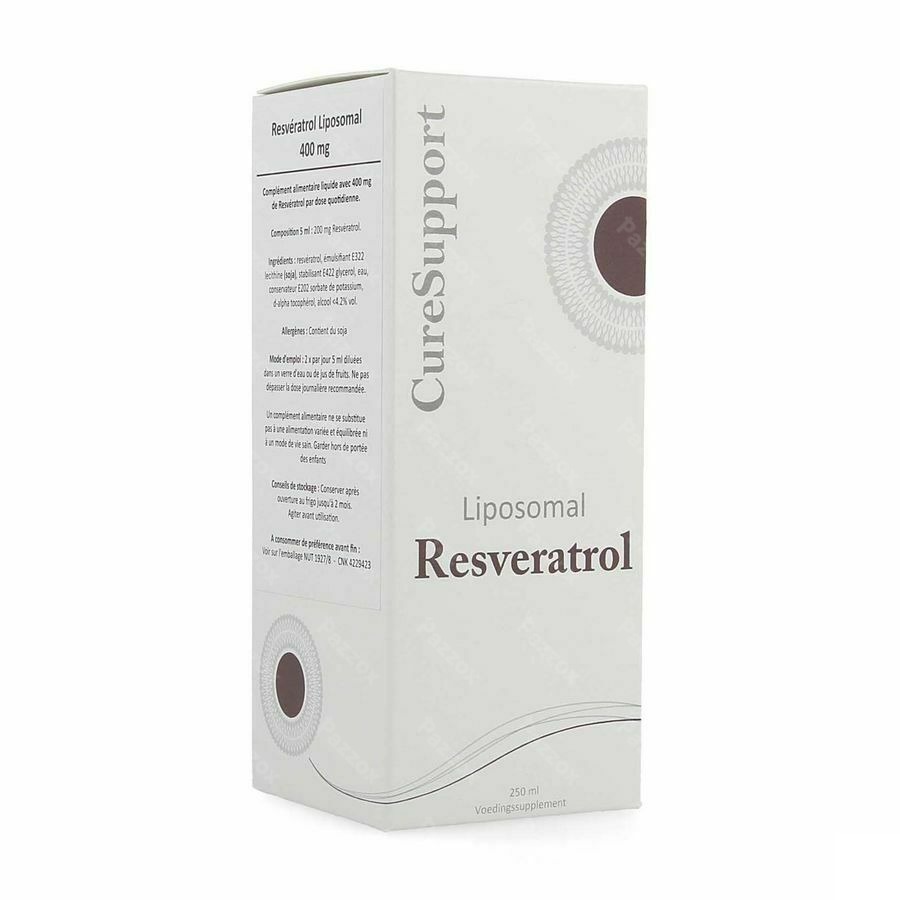Curesupport Liposomal Resveratrol 400mg 250ml