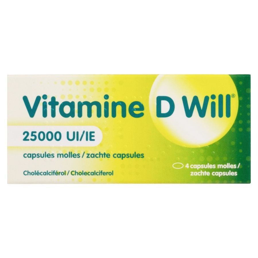 Vitamine D Will 25000ui Caps Molle 4
