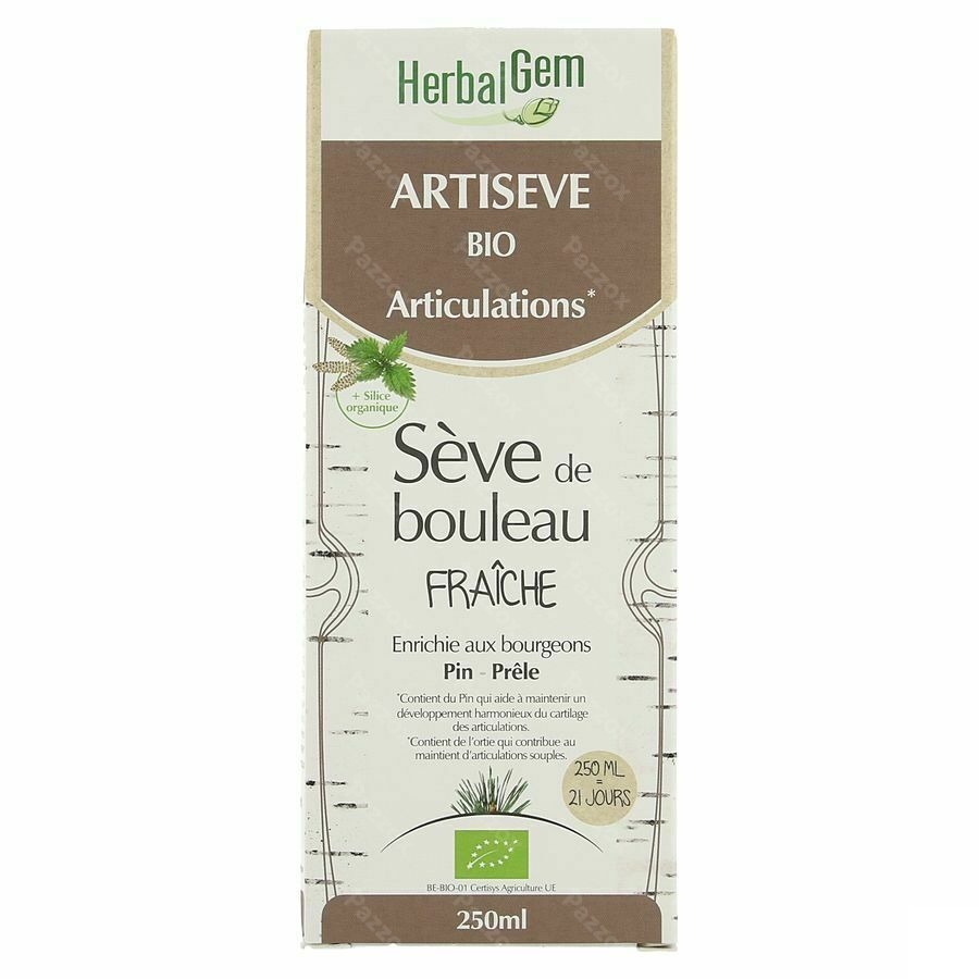 Herbalgem Artiseve Bio Fl 250ml