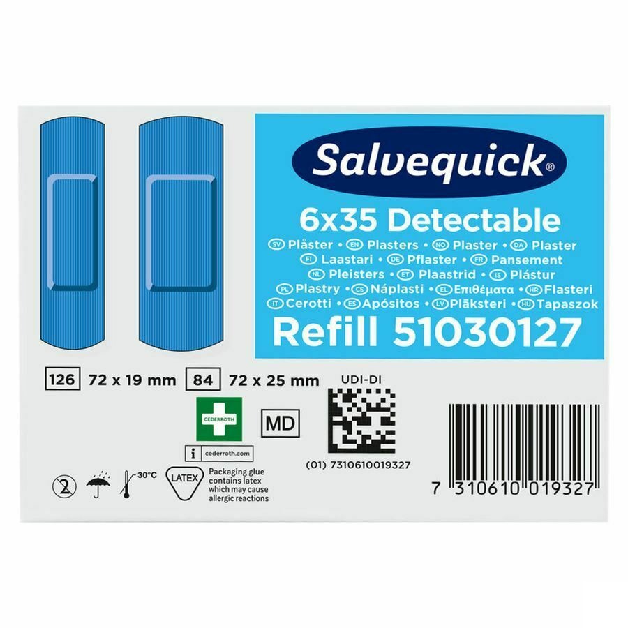 Salvequick Recharge Bleu Detect