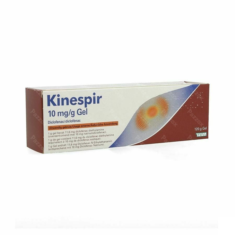 Kinespir 10mg/g Gel 120g