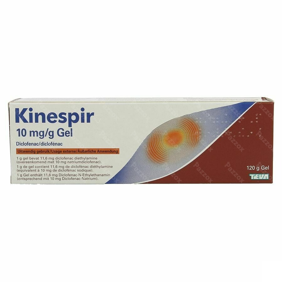 Kinespir 10mg/g Gel 120g
