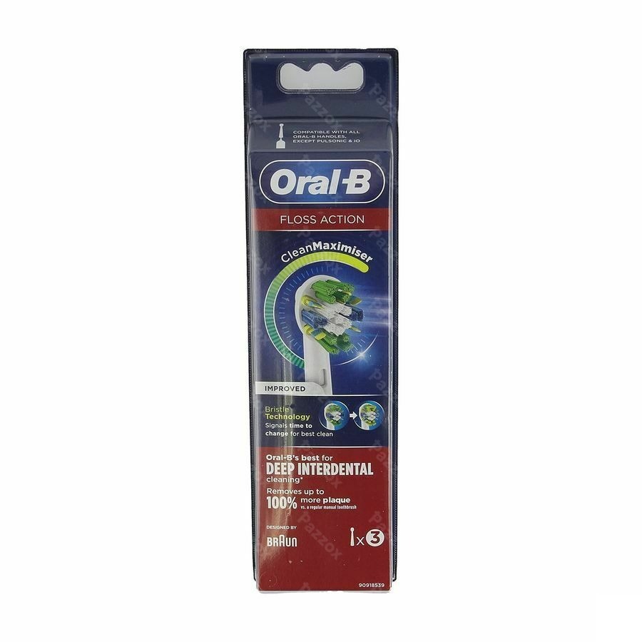 Oral-B Flossaction Brossettes de Rechange 3 pièces