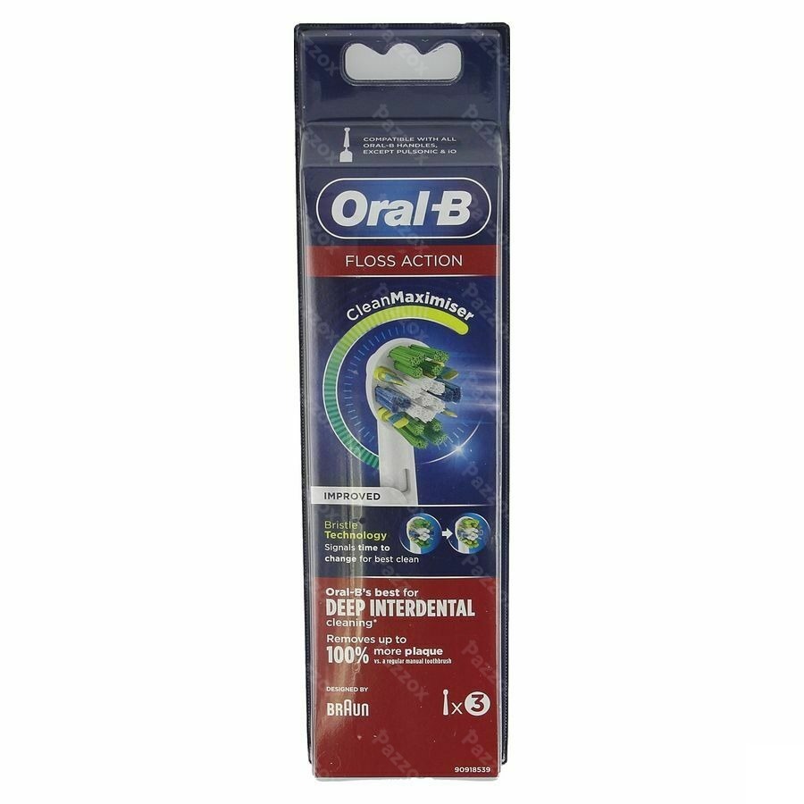 Oral-B Flossaction Brossettes de Rechange 3 pièces