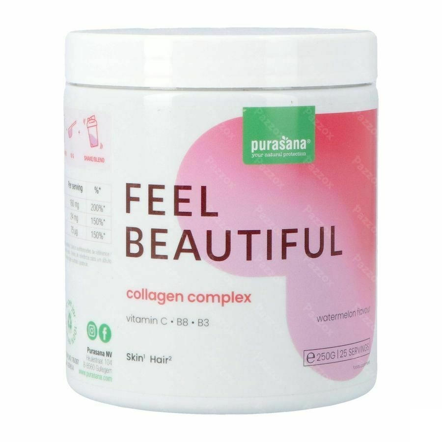 Purasana Beauty Collagen Watermelon Pot Pdr 250g