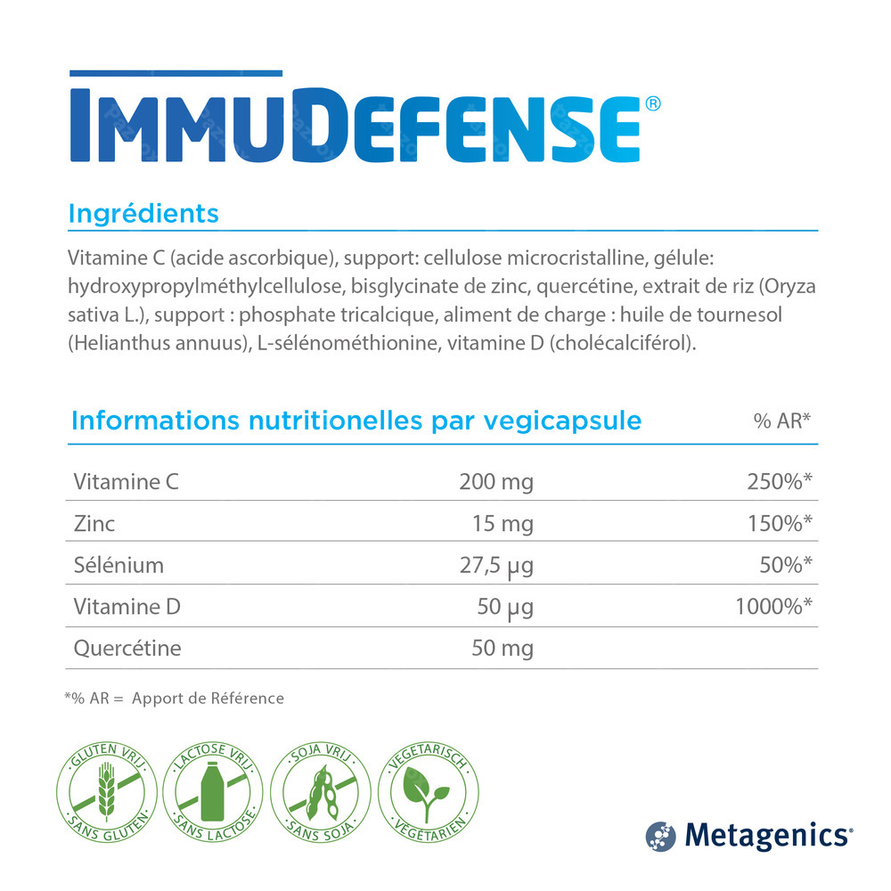 Metagenics ImmuDefense 90 gélules