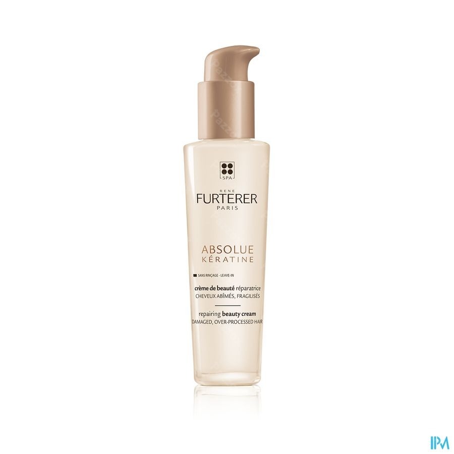 Furterer Absolue Kératine Crème de Beauté Réparatrice Cheveux Abîmés 100ml