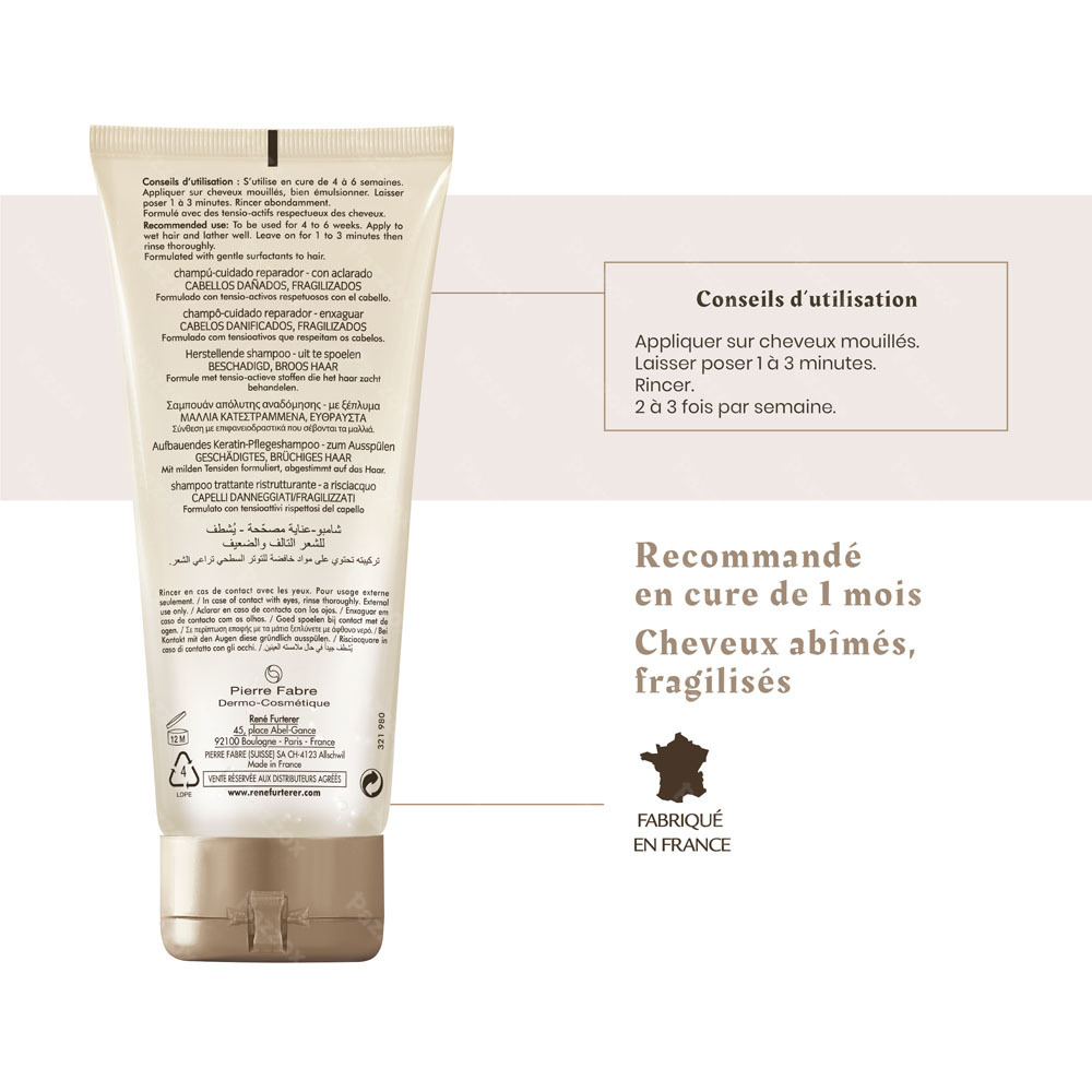 Furterer Absolue Keratine Shampooing 200ml Nf