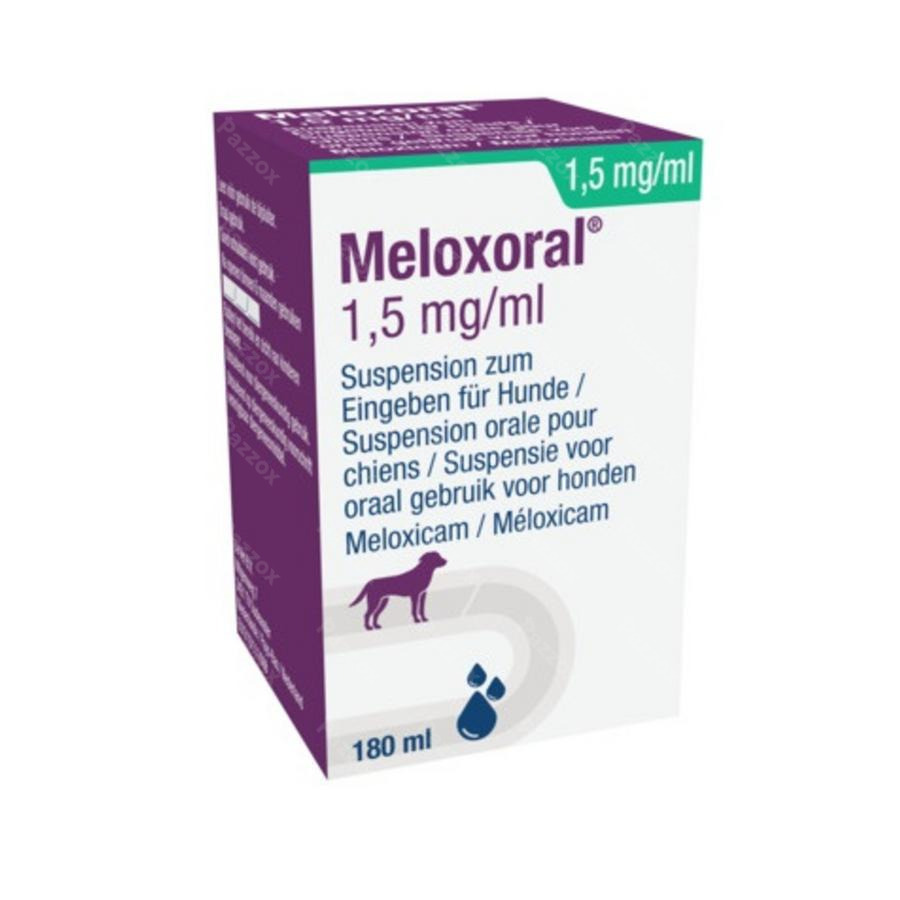 Meloxoral 1,5mg/ml Susp Ora Chien 180ml