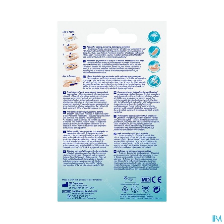Nexcare 3m Aqua Clear Maxi Wtp 5