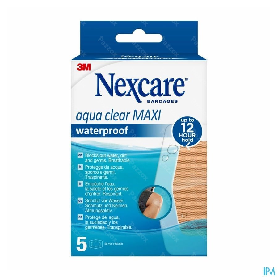 Nexcare 3m Aqua Clear Maxi Wtp 5