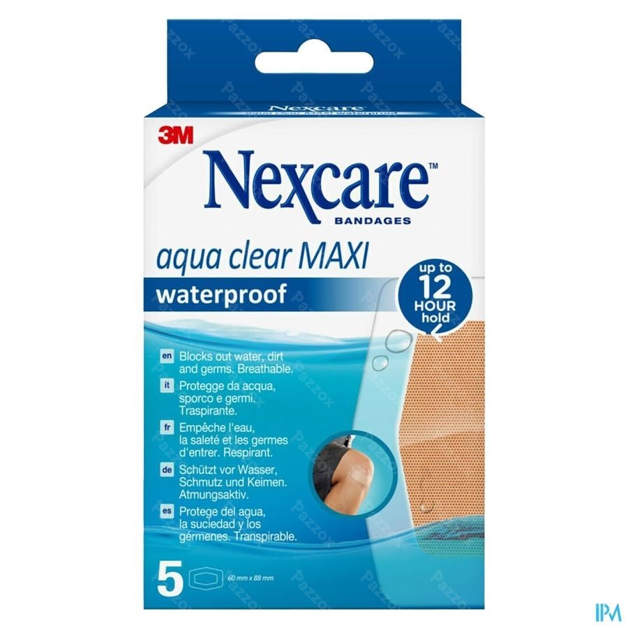 Nexcare 3m Aqua Clear Maxi Wtp 5