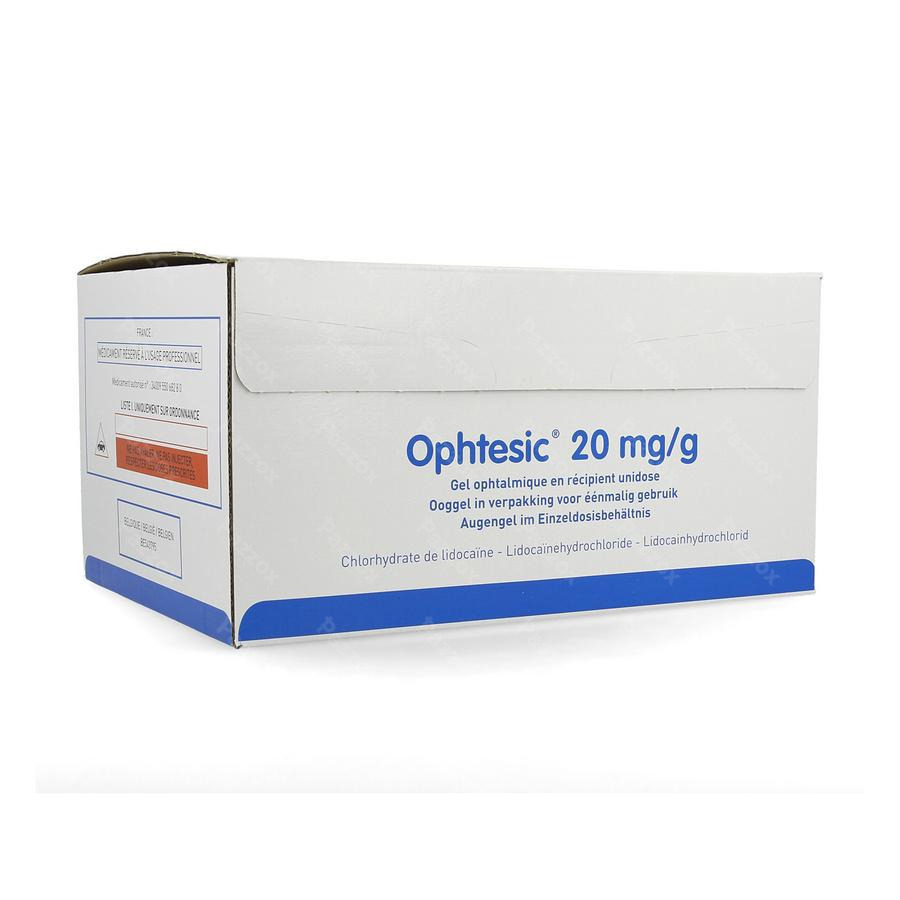 Ophtesic 20mg/g Gel Ophtalmique Unidose Tube 20