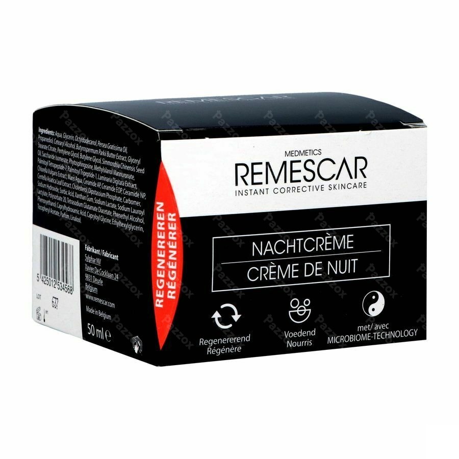 Remescar Creme De Nuit Regeneran Pot 50ml