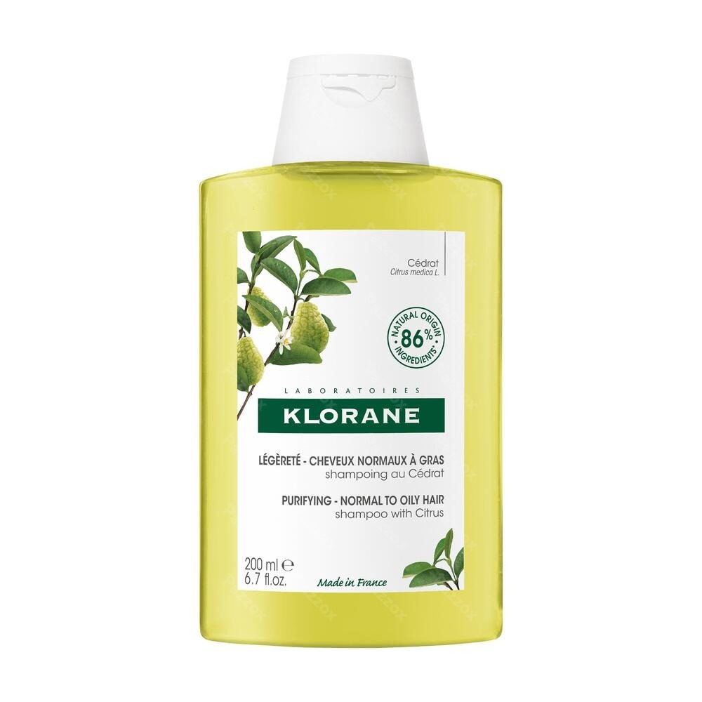 Klorane Shampooing Pulpe Cedrat 200ml