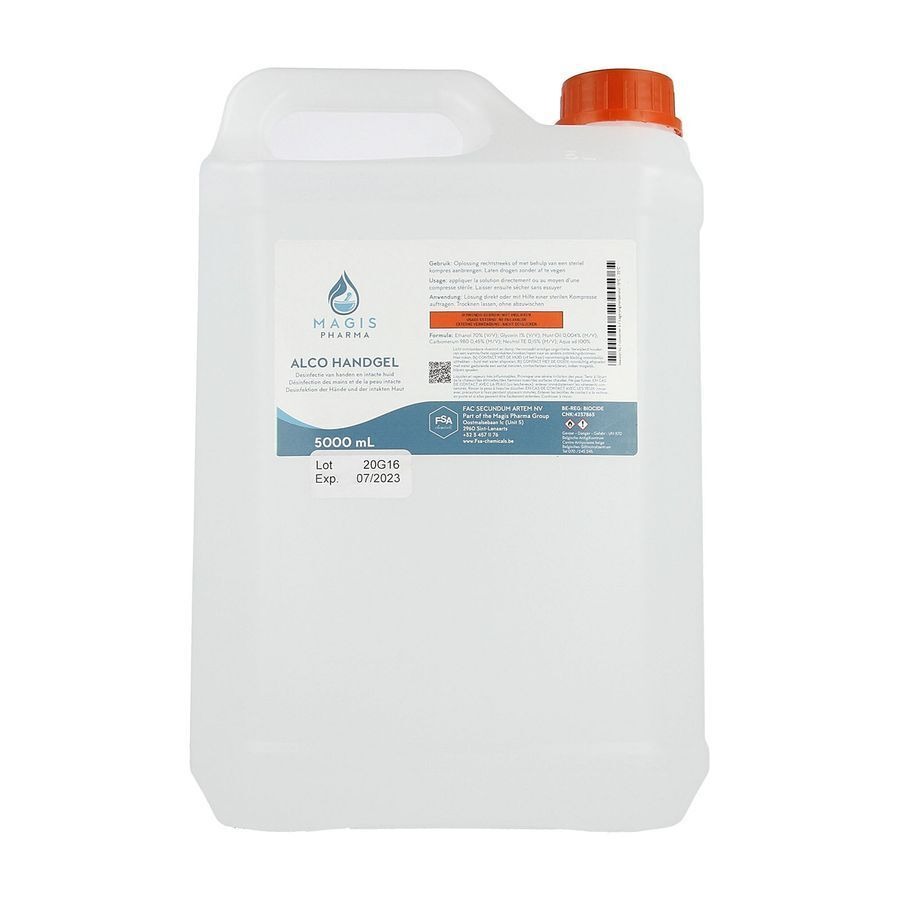 Alcogel Mains 5l Magis Ph