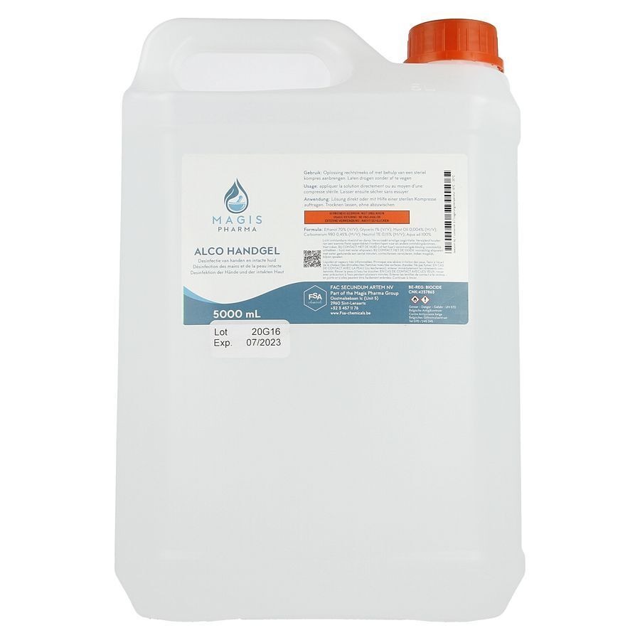 Alcogel Mains 5l Magis Ph