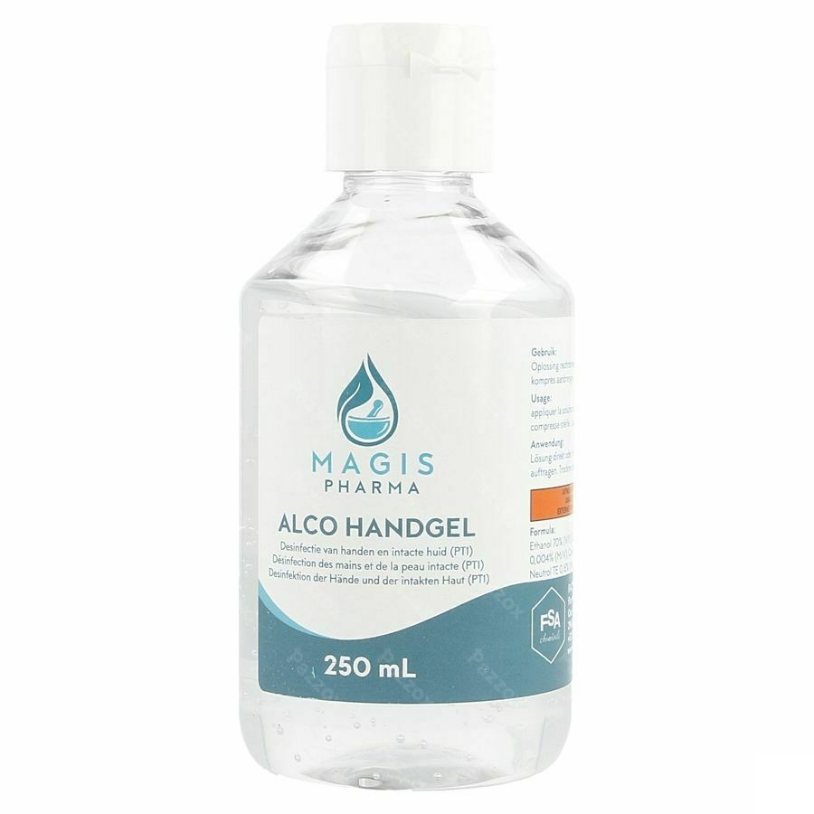 Alcogel Mains 250ml Magis Ph