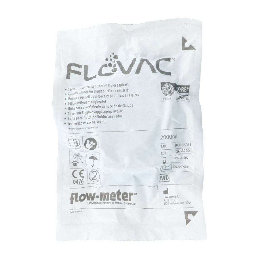Sp20 Flovac Sac Jetable Hydrophobic Filter 2l
