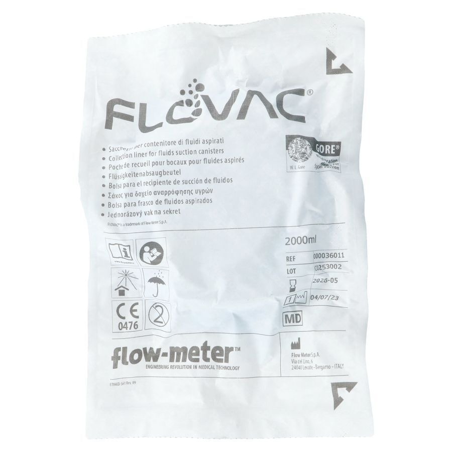 Sp20 Flovac Sac Jetable Hydrophobic Filter 2l
