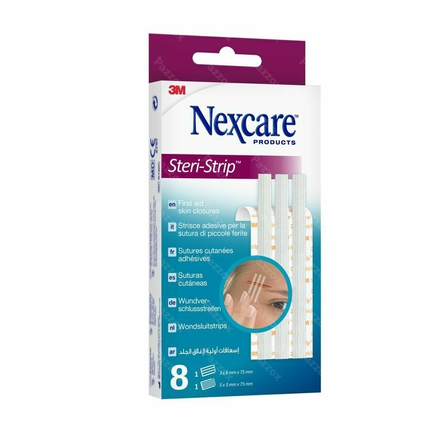 Steri-strip 3m Suture Cutan. Adh Assortiment 8