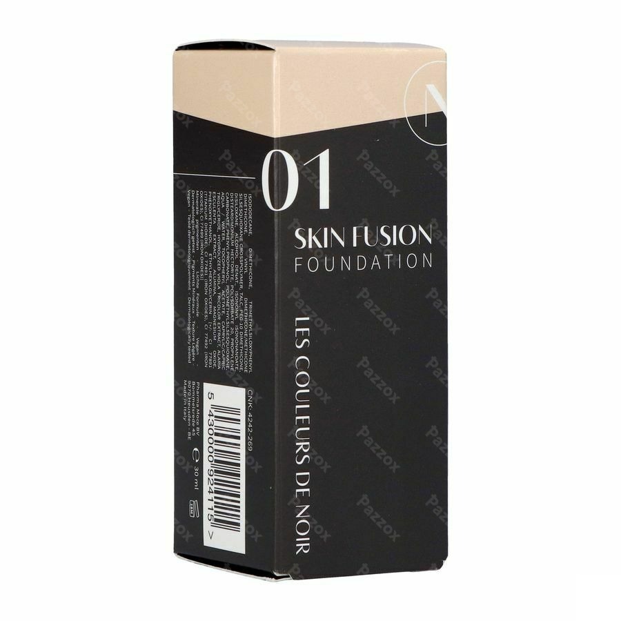 Couleurs De Noir Skin Fus. Fdt 01 K.beige 30ml