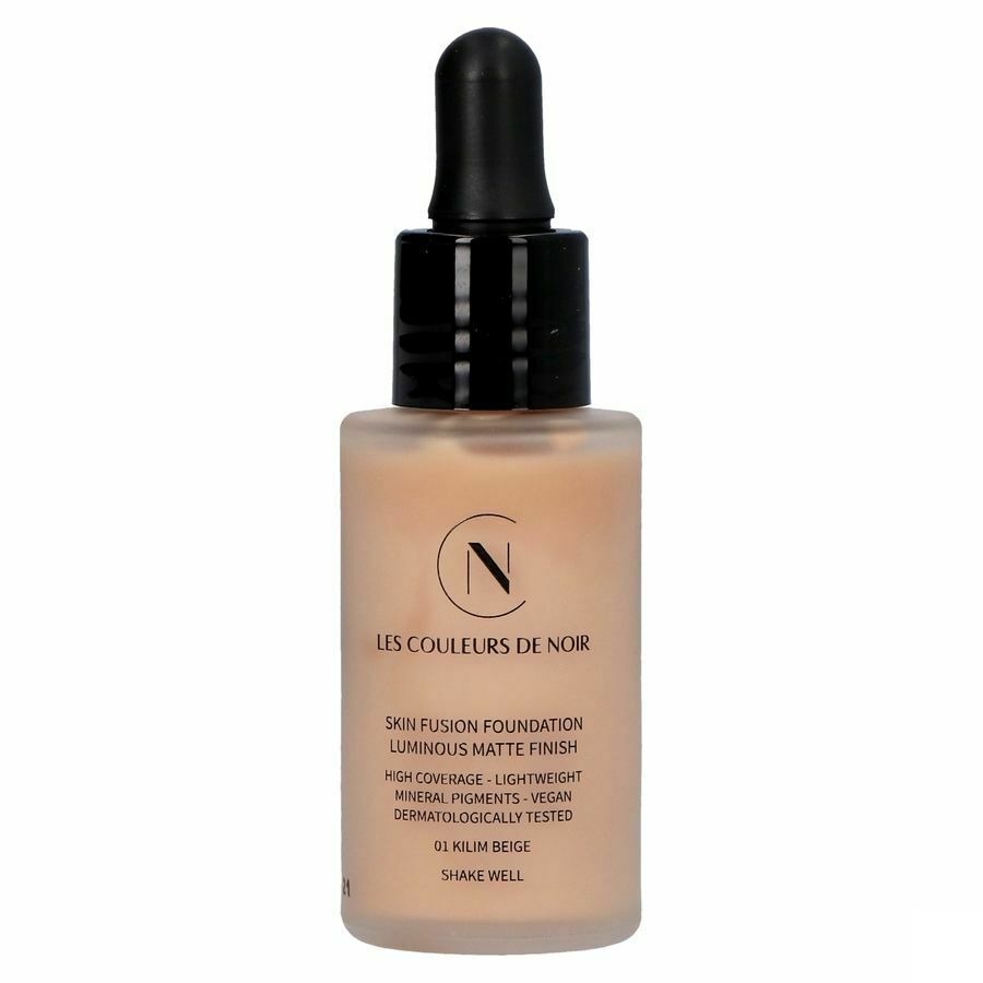 Couleurs De Noir Skin Fus. Fdt 01 K.beige 30ml