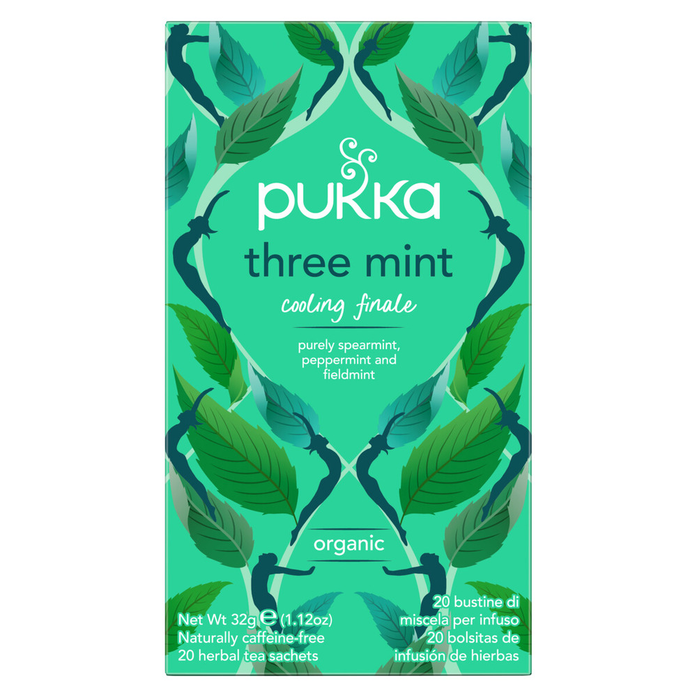 Pukka Herbs Three Mint 20 Sachets