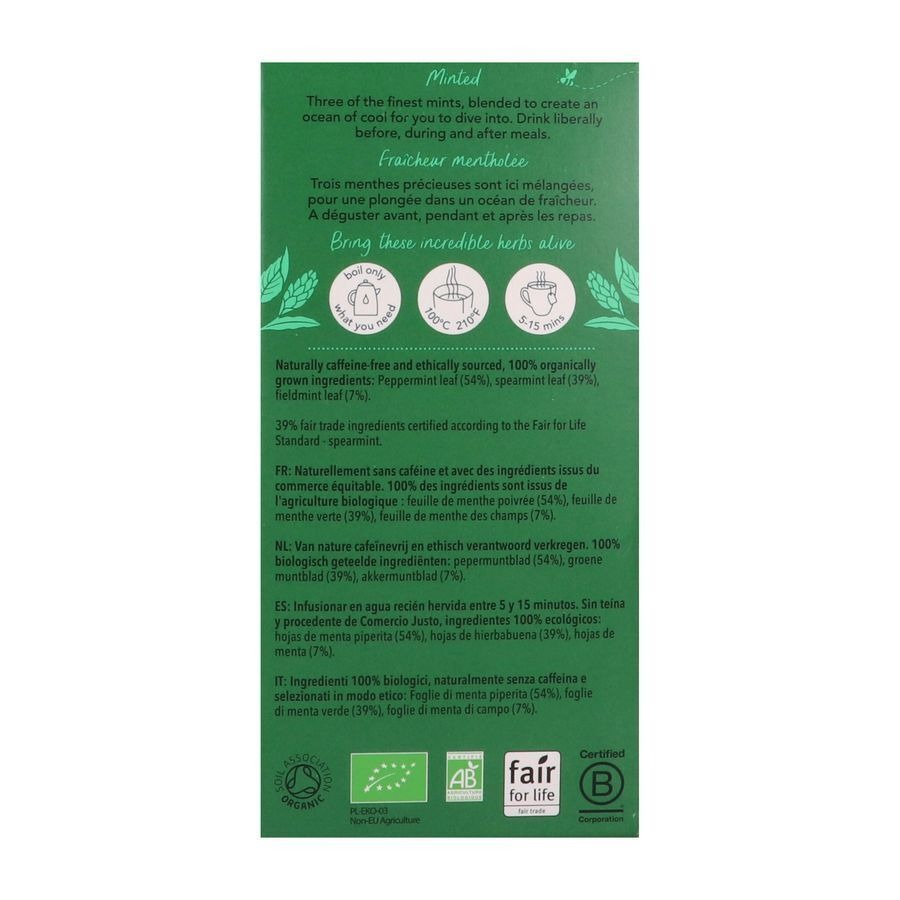 Pukka Herbs Three Mint 20 Sachets
