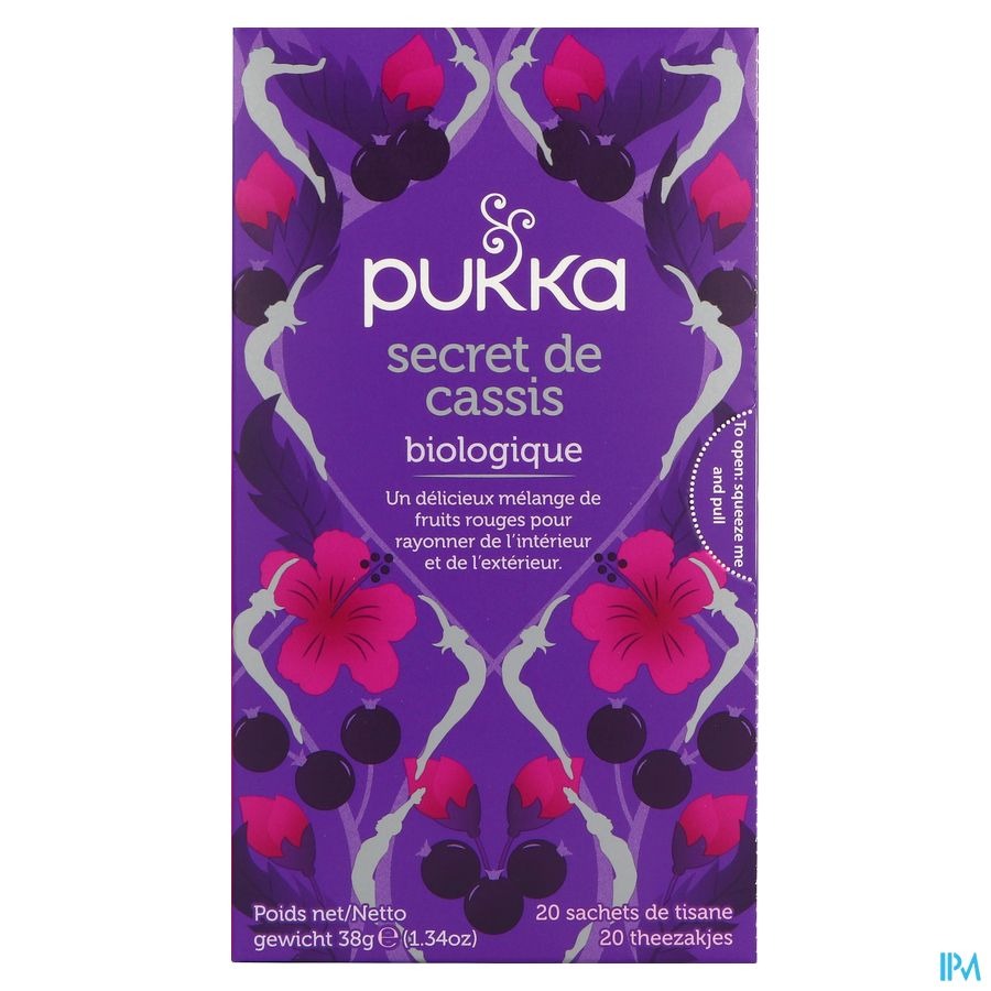 Pukka Herbs Blackcurrant Beauty Sach 20