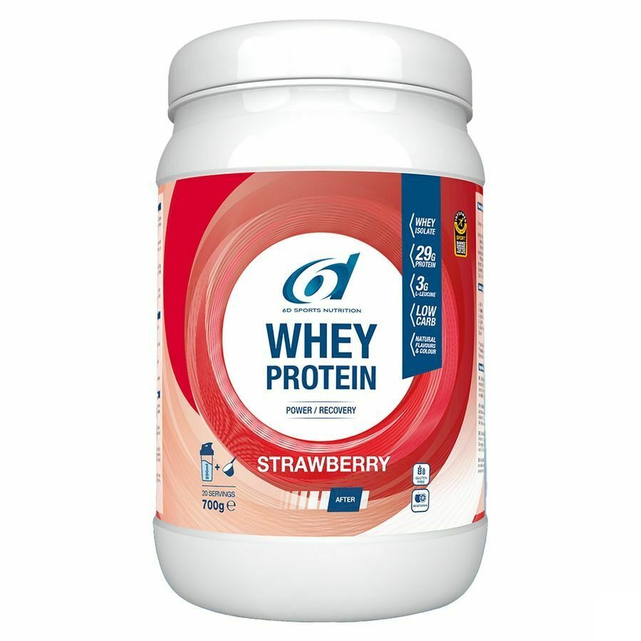 6d Sports Nutrition Whey Protein Fraise 700g