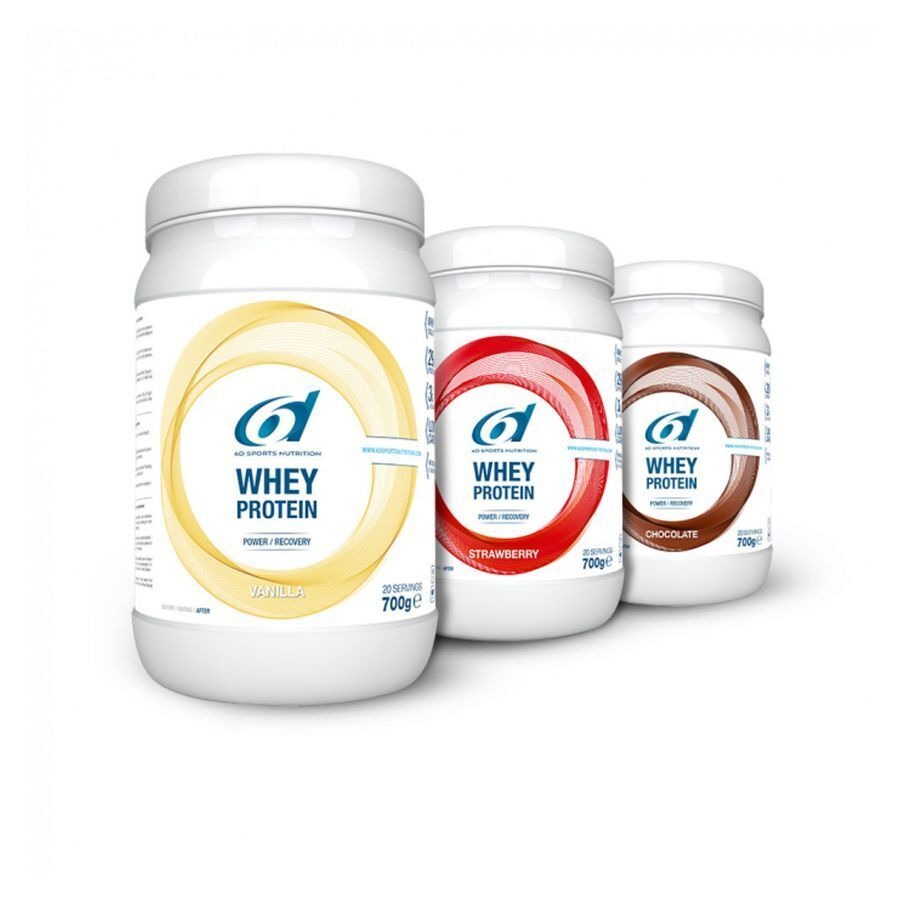 6d Sports Nutrition Whey Protein Fraise 700g