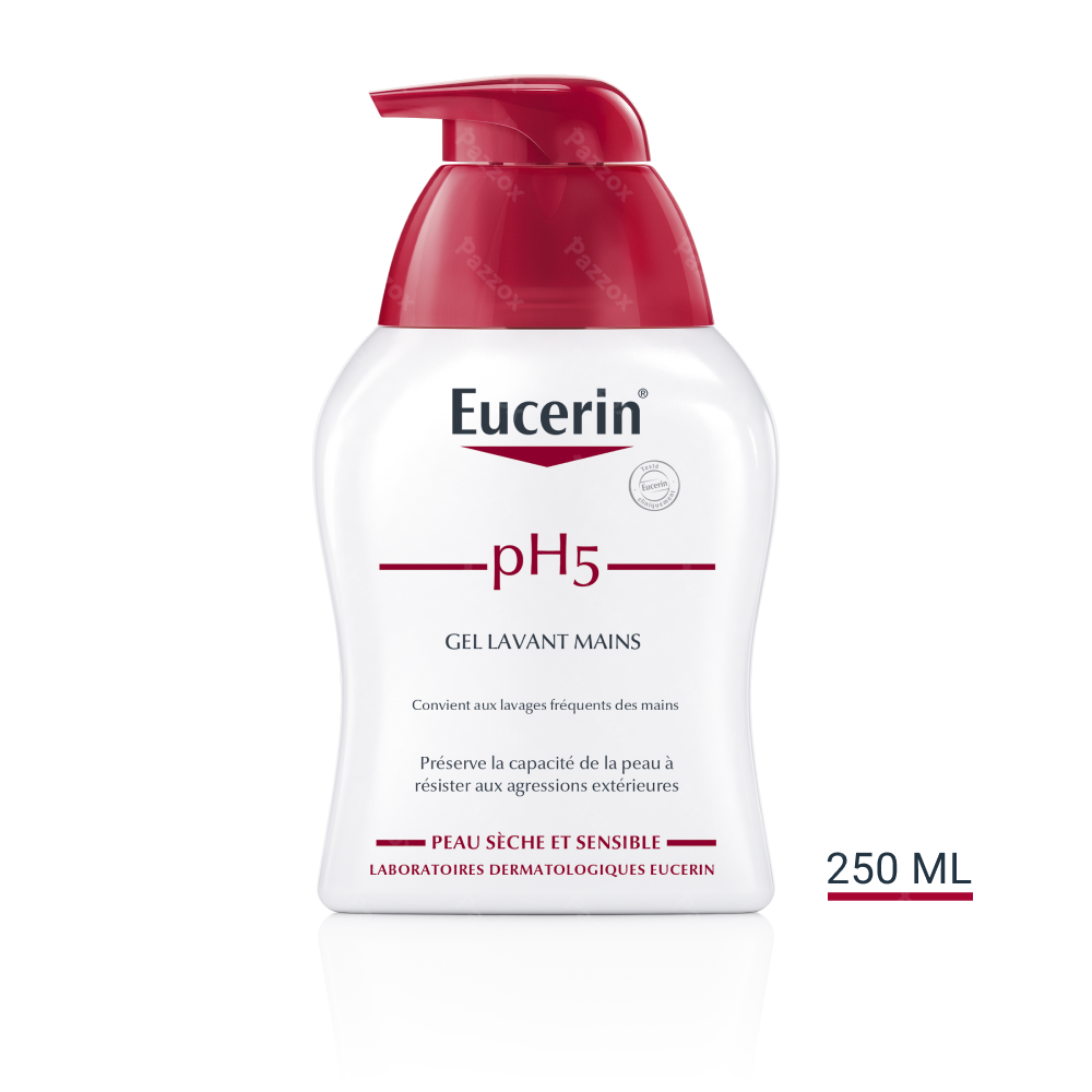Eucerin pH5 Gel Lavant Mains Peau Sèche et Sensible 250ml