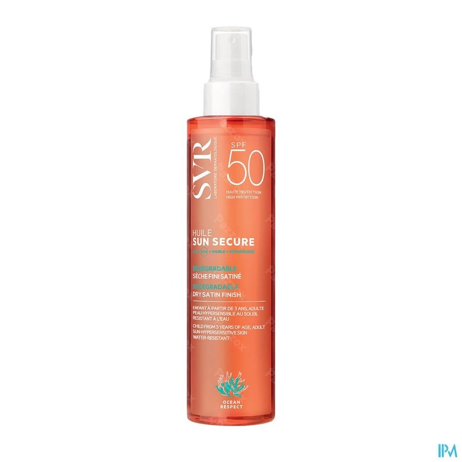 SVR Sun Secure Huile Solaire SPF50+ 200ml