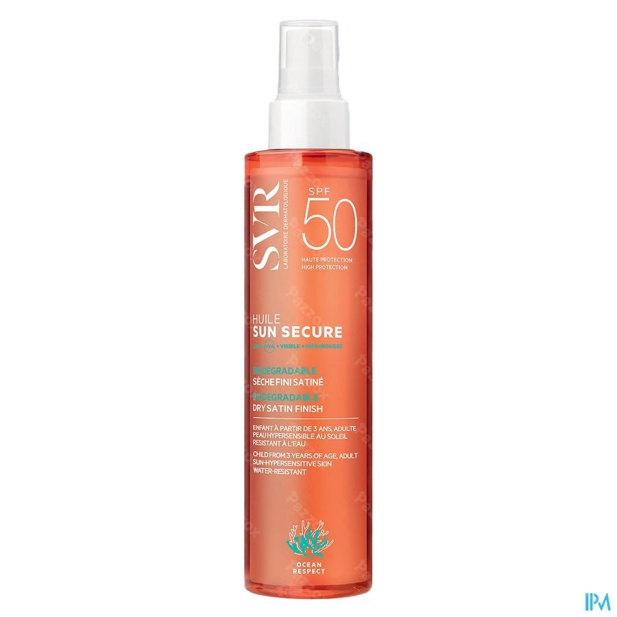 SVR Sun Secure Huile Solaire SPF50+ 200ml