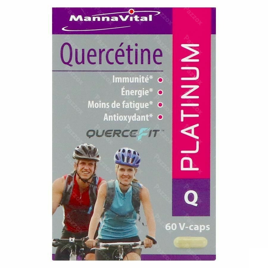 Mannavital Quercetine Platinum V-caps 60