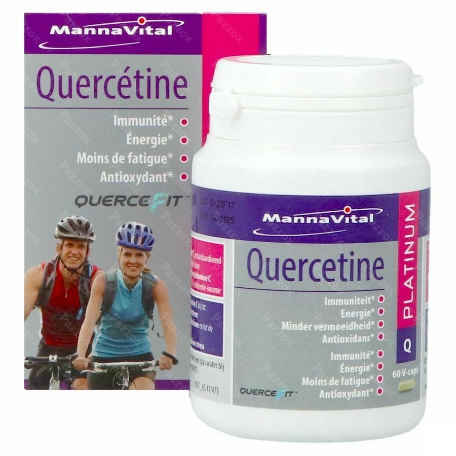 Mannavital Quercetine Platinum V-caps 60
