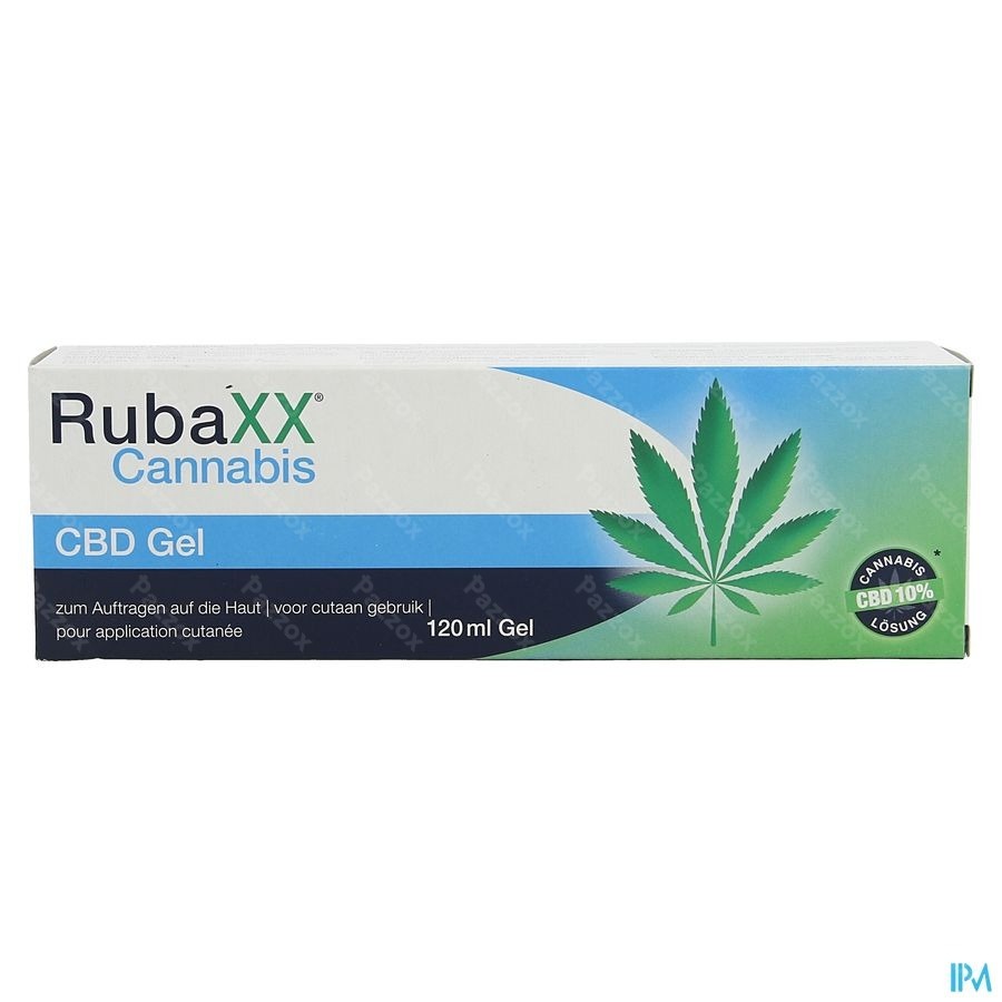 Rubaxx Cannabis Cbd Gel 120g