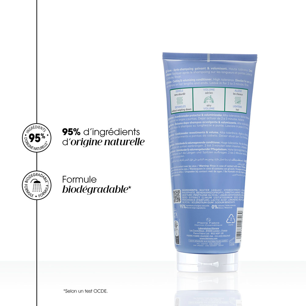 Klorane Capil. Ap/sh Lin 200ml