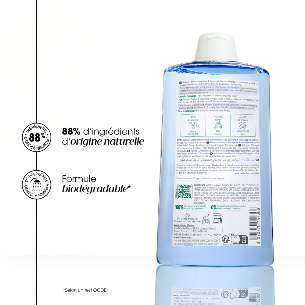 Klorane Shampooing Volume 400ml