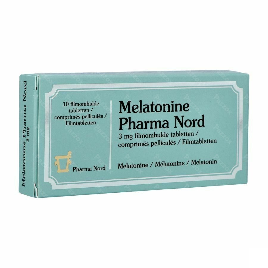 Melatonine Pharma Nord 3mg Comp Pell 10
